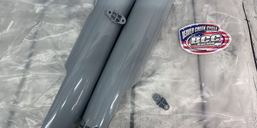 Husky fork guard kit grey 23-25